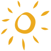 Woven Heart Sun Icon